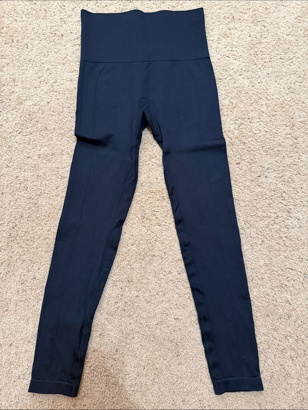 High-Waist Black Leggings